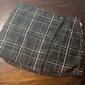 Plaid skirt